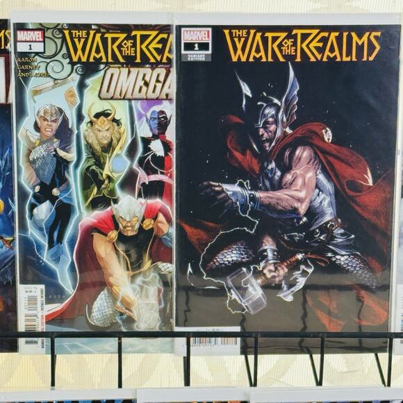 War Of The Realms Omega 1-6 Giant Size 1-3 Thor Lot Jason Aaron Jane Foster - Picture 7 of 7